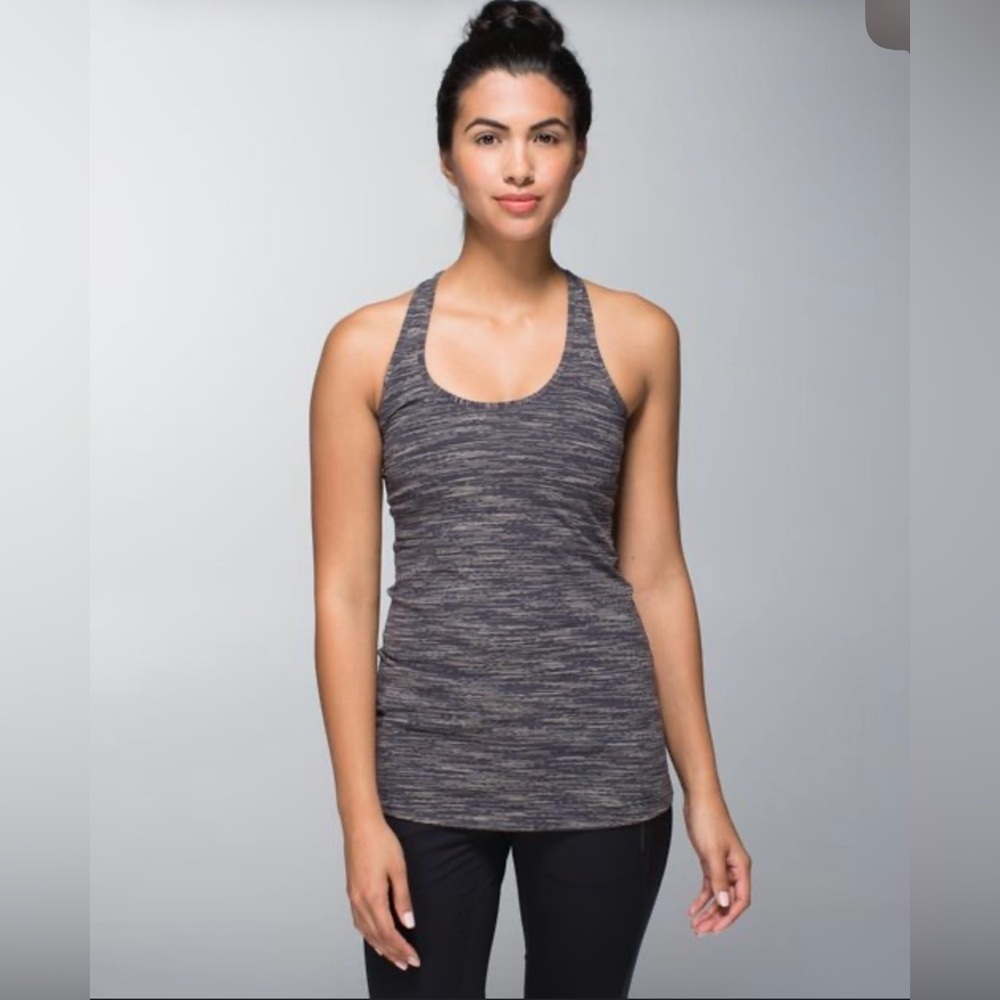 Lululemon Cool Racerback - Grey - Reversible